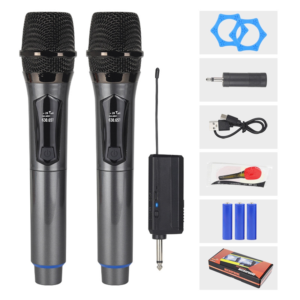 HomeNest ไมค์ ลอย ไร้ สาย, wireless microphone,ไมโครโฟนไร้สาย,ไมค์ร้องเพลง,ไมค์คาราโอเกะ