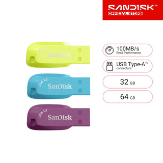 SanDisk Ultra Shift  USB 3.2 Gen1 Flash Drive (SDCZ410 EP BB CO) 32GB 64GB