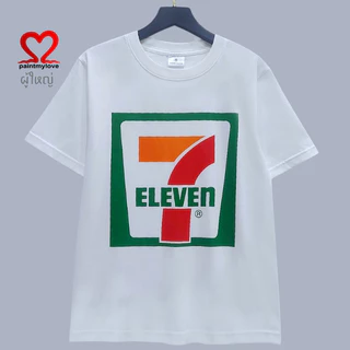 paintmylove เสื้อยืดผู้ใหญ่ เสื้อ Thailand เป็นงานสกรีนโลโก้เซเว่น ผ้าcotton100%ใส่ได้ทั้งชายและหญิง
