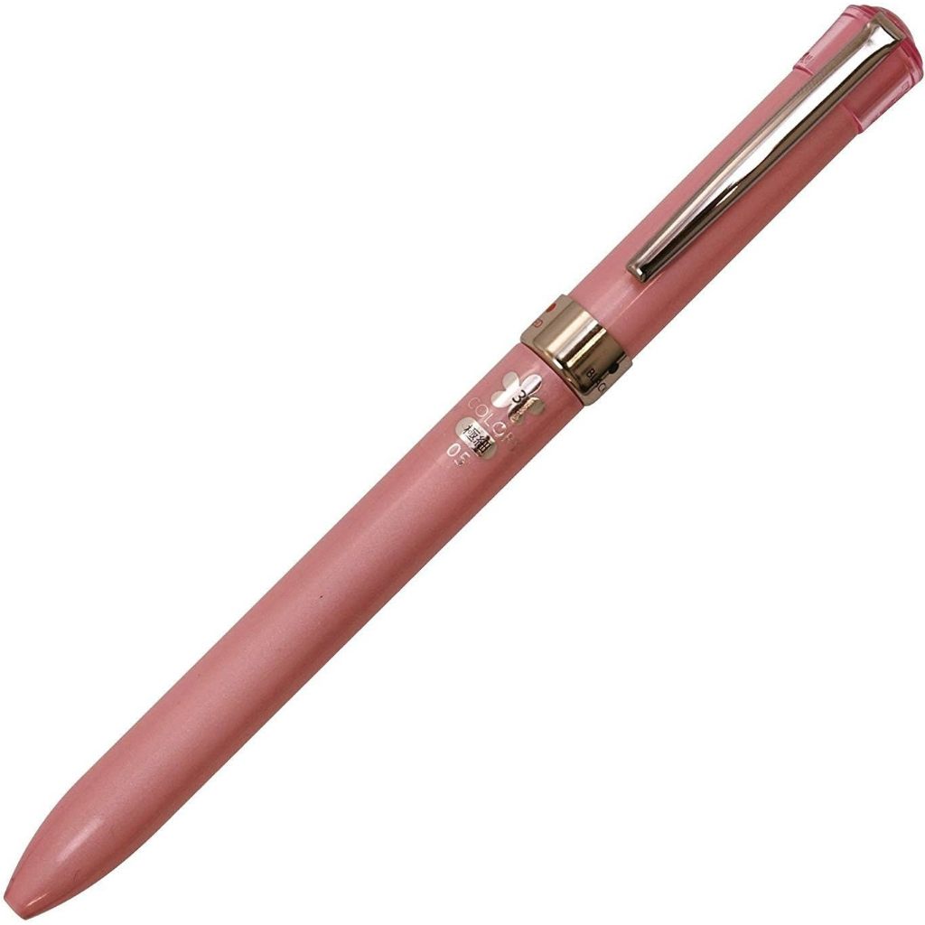 Mitsubishi Pencil 3-Color Ballpoint Pen Jetstream F Series 0.5 Sugar Pink SXE360105.13