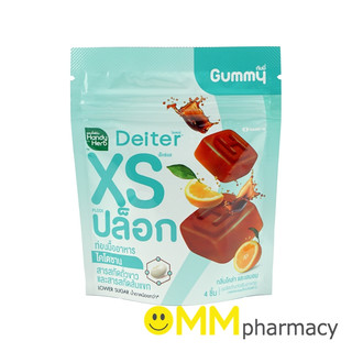 HANDYHERB DEITER XS ปล็อก GUMMY กลิ่นโคล่า&เลมอน 4ชิ้น