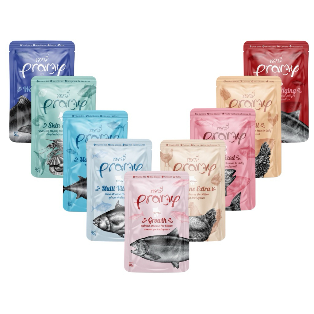 Pramy พรามี่ อาหารเปียกแมว
