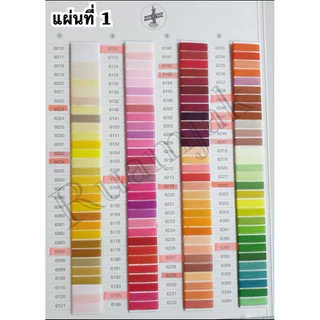 ด้ายวีนัส VENUS ฉลากแดง (แพค 12 หลอด)
