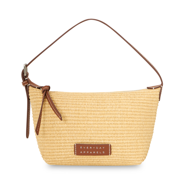 EVERYDAY APPARELS Soft weave bag กระเป๋าสานถือ