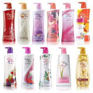 Mistine โลชั่น มิสทีน บำรุงผิวกาย ให้ผิวนุ่มชุ่มชื้น White Spa Whitening Lotion ครีมทาผิว 400/500ml.