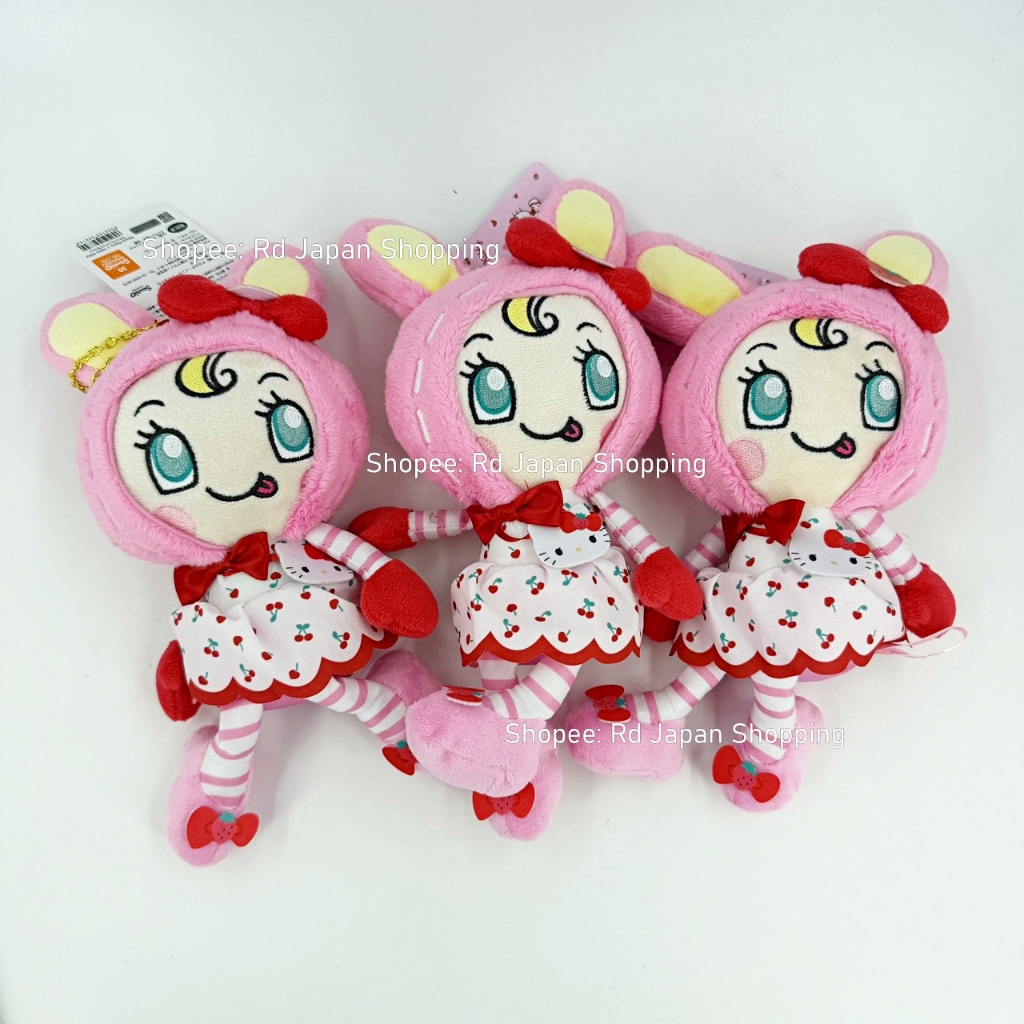 ของแท้ พร้อมส่งที่ไทย Mezzo Piano x Hello Kitty พวงกุญแจ คิตตี้ เปีย น่ารัก ห้อยกระเป๋า