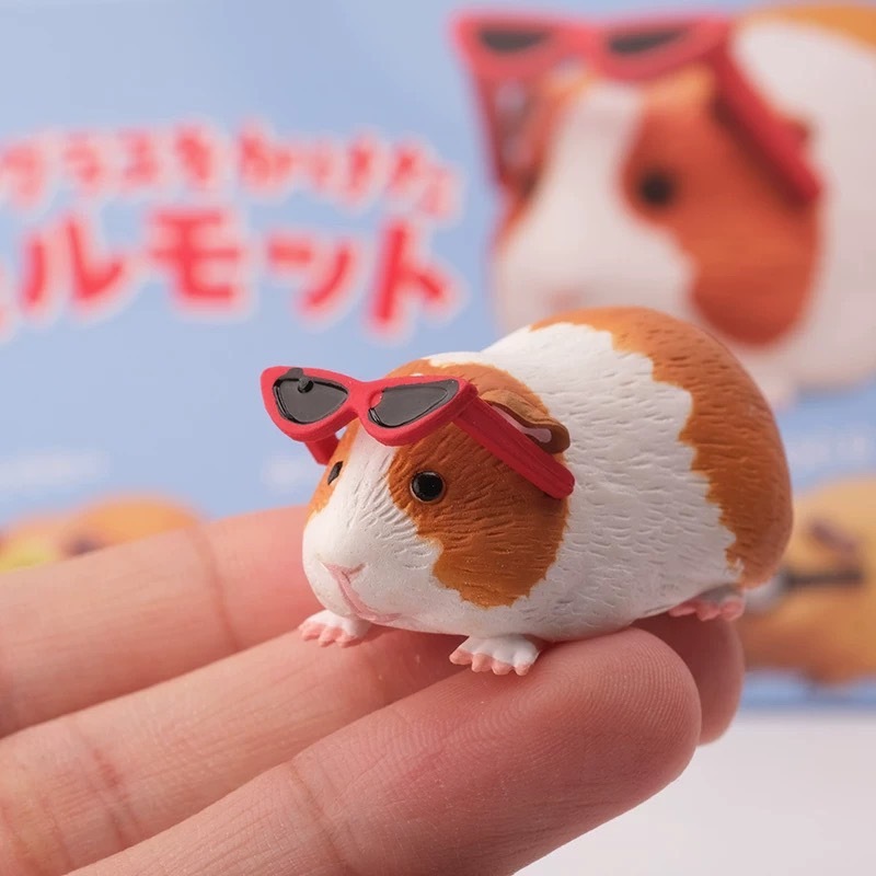 (มีราคาส่ง) ร้านไทย พร้อมส่ง! กาชาปองหนูแกสบี้ กล่องสุ่มหนูแกสบี้ โมเดลหนู สีต่างๆ โมเดล PVC กาชาปอง