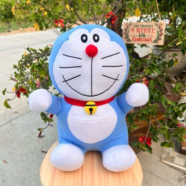 ตุ๊กตาโดราเอม่อน ลิขสิทธิ์แท้ 16 นิ้ว