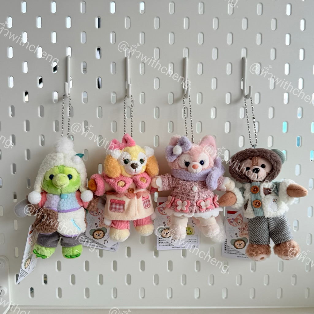 พร้อมส่ง ✅ พวงกุญแจ Duffy and friends คอล winter 2025 Disney Japan