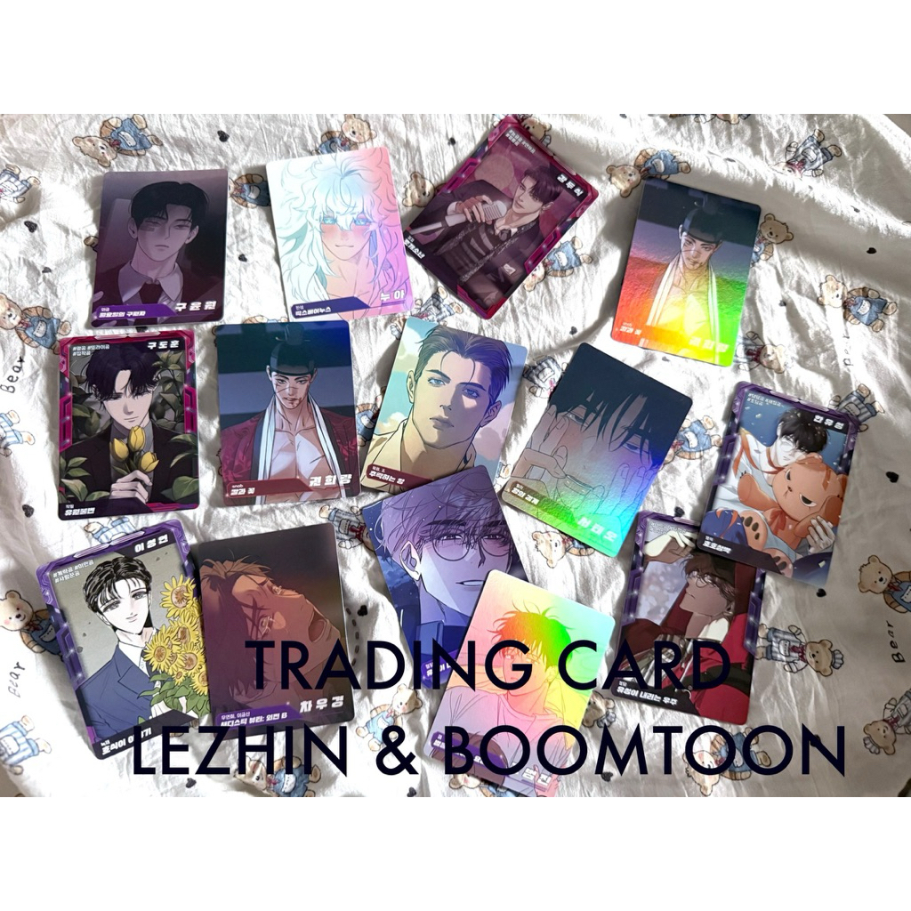 ★ พร้อมส่ง ★ TRADING CARD LEZHIN BOOMTOON  👉🏻 กดรับโค้ด Shopee ก่อนนะคับ 🫶🏻