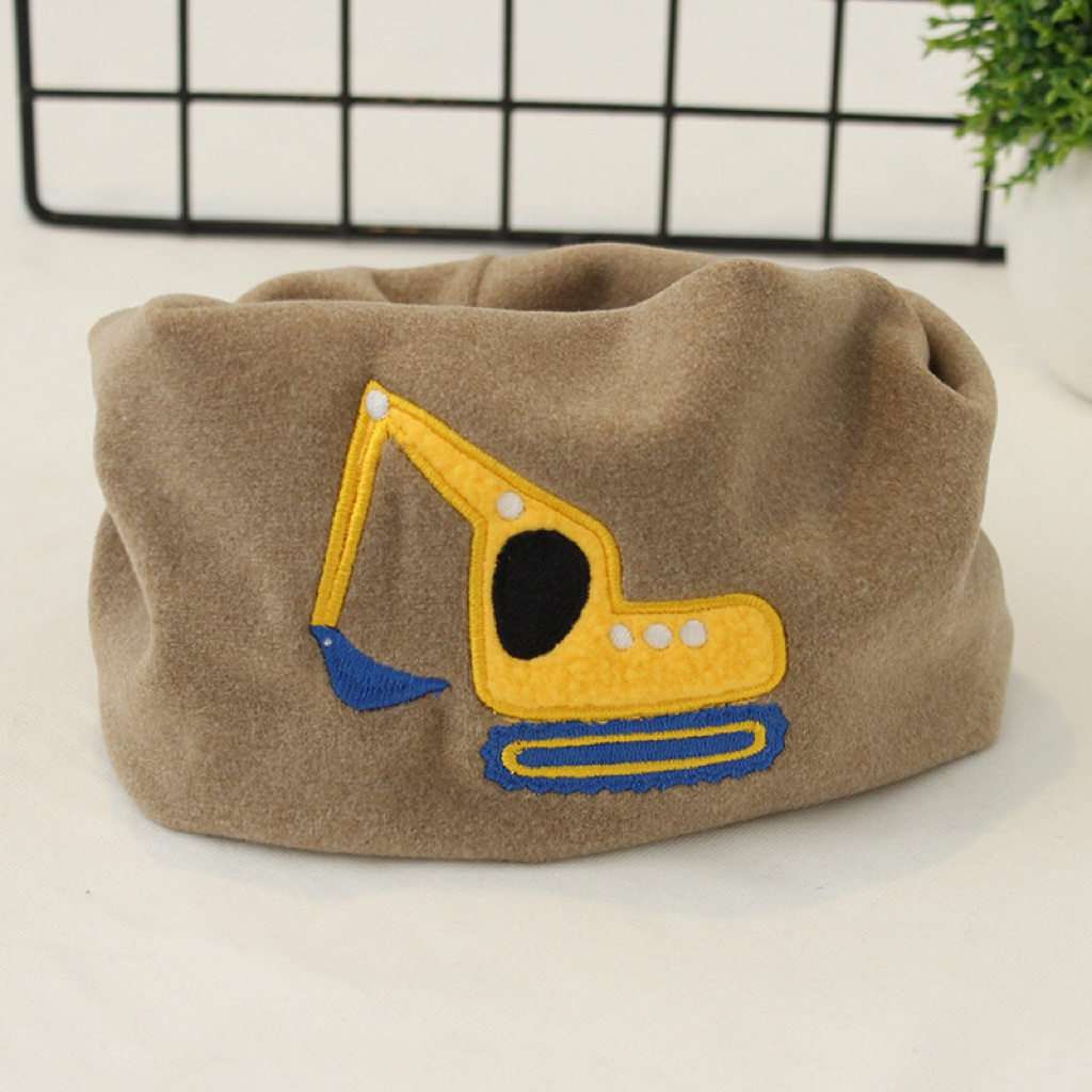 โดนัทใส่คอสำหรับเด็ก 1ขวบ-8 ปี ผ้าคอตตอน/ผ้าฟลีช นิ่ม อุ่น ทูอินวันดึงขึ้นมาปิดปาก ปิดจมูกได้❄️🔥 - รูปที่ 5