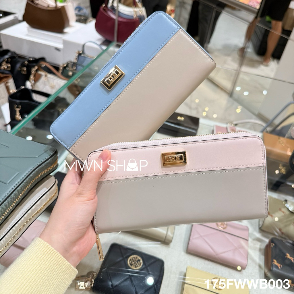 Lyn กระเป๋าสตางค์ใบยาว danielle มีโค้ดลด30% พร้อมถุงผ้า ถุงกระดาษ ของแท้จากชอป