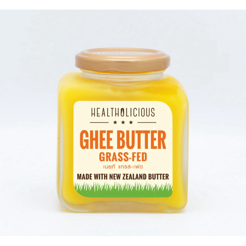 Healtholicious Grass-Fed Golden Ghee Butter Original/Ghee Butter Caramel 240g