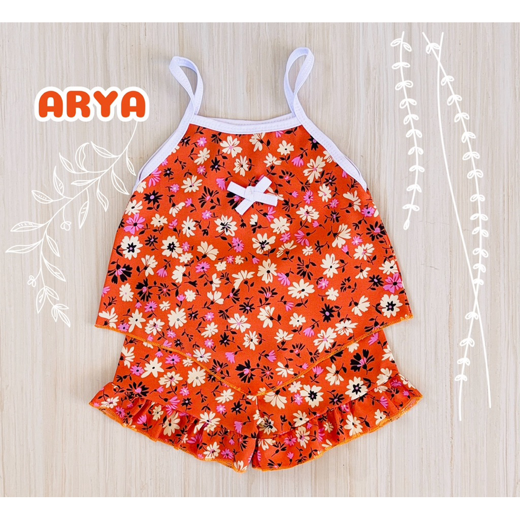 ชุดลายดอกเด็ก (รหัสFA27) ชุดสงกรานต์ เสื้อสายเดี่ยว+กางเกง 5-18 เดือน น้ำหนัก5-10กิโล ใส่สวยน่ารัก “พร้อมส่งจากไทย ” ราคา ถูกที่สุด ดีลบีเคเค แกลเลอรีภาพที่ 2