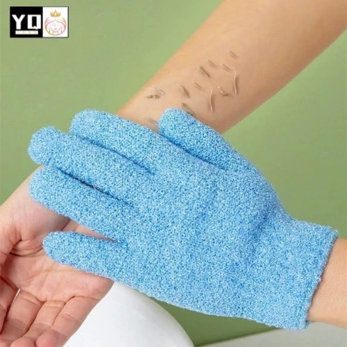 caratti ถุงมืออาบน้ำขัดผิว ขจัดเซลล์ผิว ไม่บาดผิว  ของแท้ พร้อมส่งจากไทย thumbnail 7
