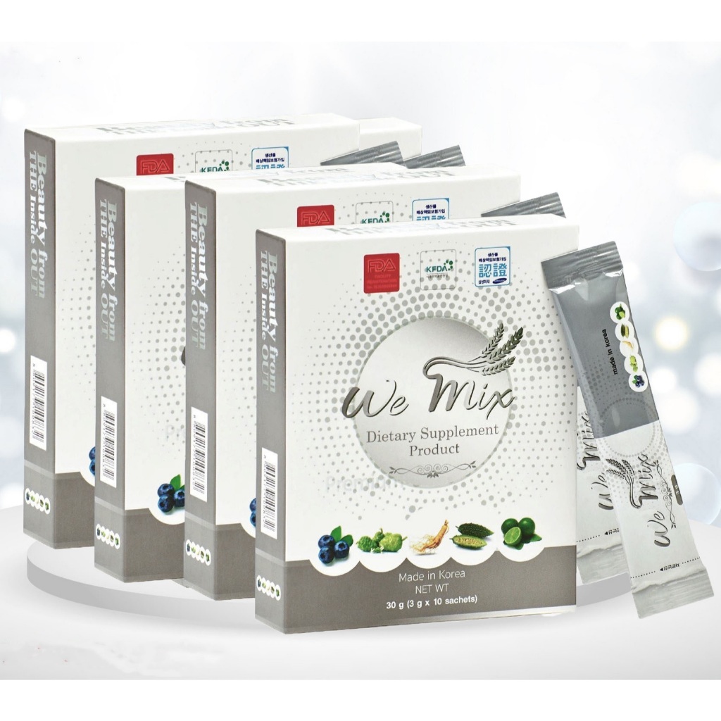 WEMIX90gx4(วีมิกซ์ล้างพิษระดับเซลล์90กรัม4กล่อง)