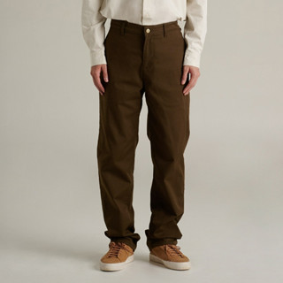 Mc JEANS กางเกงผู้ชาย ขายาวทรงกระบอก เอวกลาง สีน้ำตาล MCCZ03…