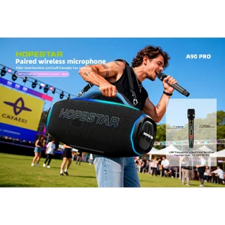 HOPESTAR A90 PRO ลำโพงบลูทูธ ปาร์ตี้ 700W ไมค์ลอย เลือกได้ ปรับเสียง 5 ระดับ ชิป AI Party Speaker
