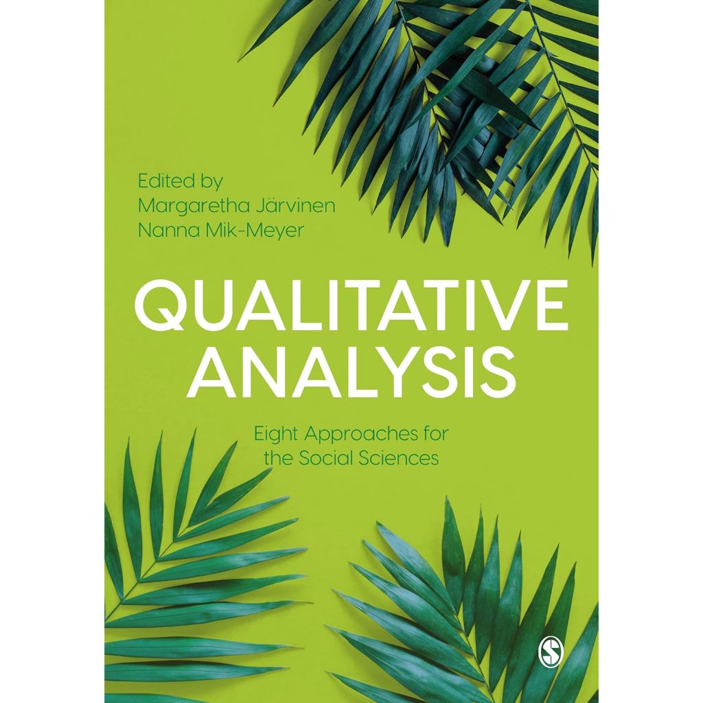 หนังสือ Qualitative Analysis: Eight Approaches ed 1/2020