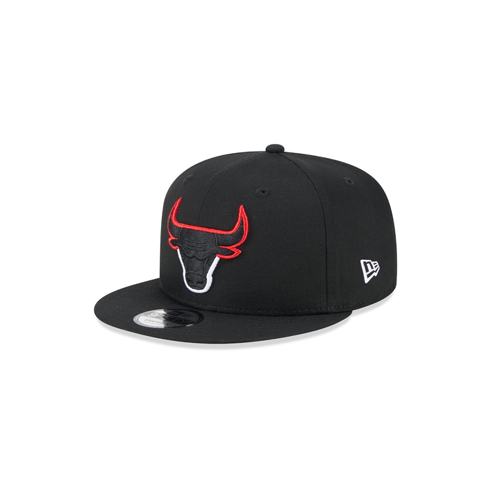 New Era หมวกรุ่น CHICAGO BULLS SPLIT LOGO 9FIFTY BLACK 9FIFTY CAP