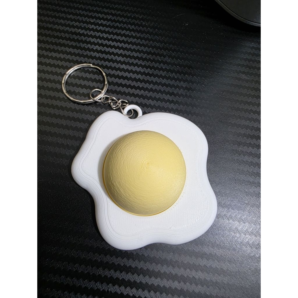 พร้อมส่ง พวงกุญแจkeycap ไข่ดาว พวงกุญแจปุ่มคีย์บอร์ด พวงกุญแจชื่อ ปุ่ม Keyboard 3D ปุ่ม Keycap