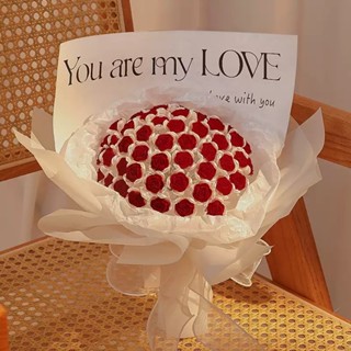 DIYดอกกุหลาบบอกรัก 52ดอกมีไฟ ของขวัญวันเกิด วันวาเลนไทน์ งาน…