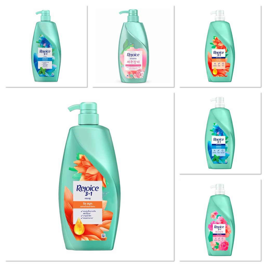 Rejoice รีจอยส์ แชมพู ยาสระผม รีจอยส์ แชมพูขวดปั้ม ขนาด 370มล. - รูปที่ 6