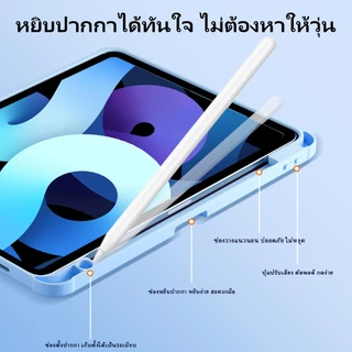 เคสป้องกัน iPad หมุนได้ 360 องศา for Gen11th A16 Gen10 Air4 5 ​​10.9 Air6/7 2024 M2 M3 Gen7/8/9 10.2 Pro 11 ป้องกันการตก