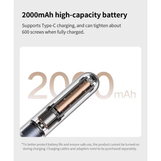Mijia Toolbox ชุดกล่องเครื่องมือช่าง ไขควงไฟฟ้าไร้สาย แบต 2000mAh ชาร์จ Type-C อเนกประสงค์ ครบชุด
