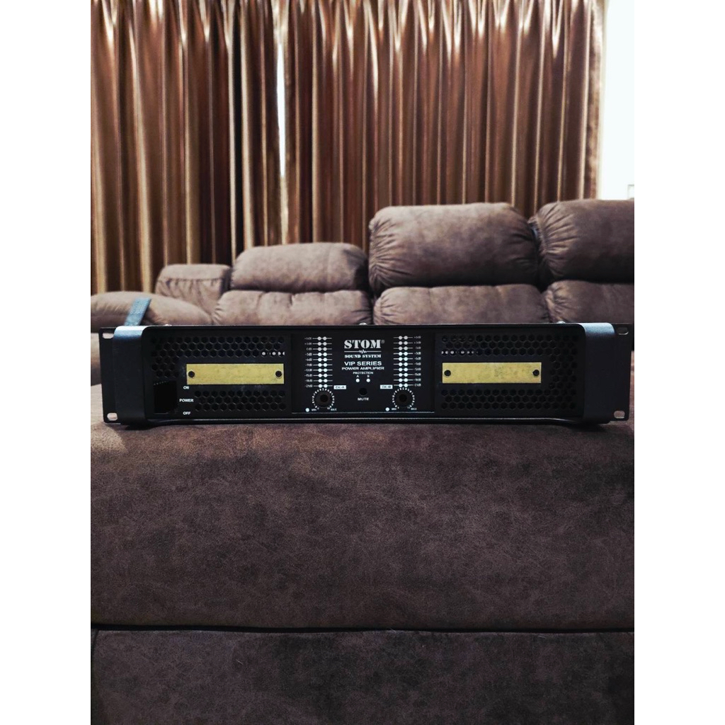 เคสพาวเวอร์แอมป์รุ่นVIP1.2Kกล่องสูง3.5นิ้วลึก16นิ้วกล่องเปล่าไม่รวมอุปกรณ์เคสพาวเวอร์แอมป์รุ่นVIP1.2