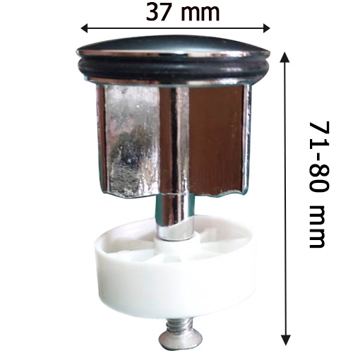 สะดืออ่างล้างหน้า จุกปิดสะดืออ่าง  จุกปิดรูระบายอ่าง อ่างล้างหน้า สะดืออ่าง 37 มิล shopee BathMate S