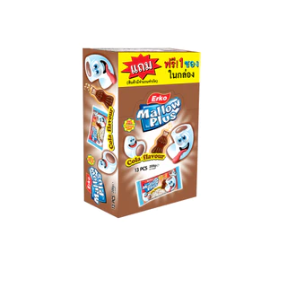 [สินค้า EXP Lot 11/26] เออโก้ มินิ แมลโลว์ รสโคล่า 16ก. 12+1 / Erko Mini Mallow Cola 16g. 12+1