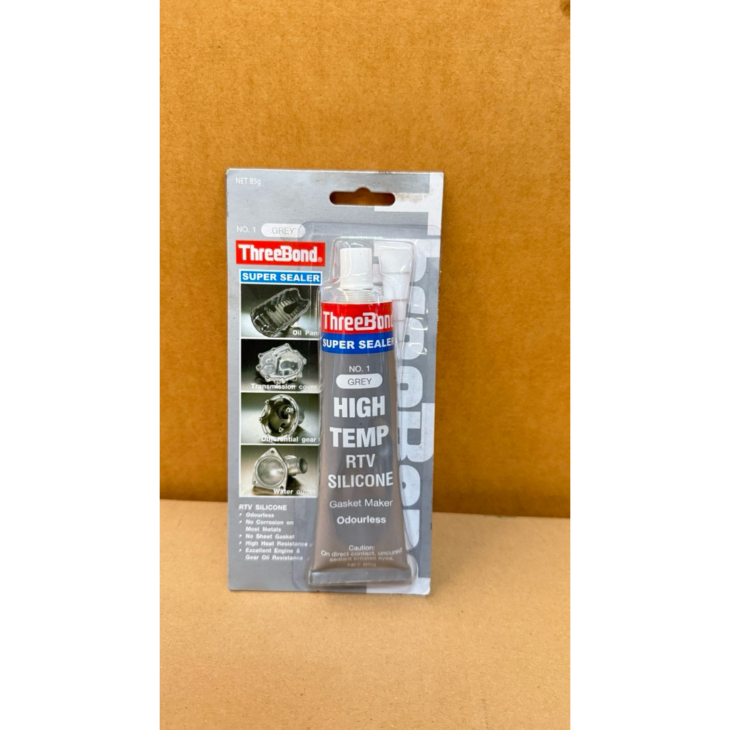 ThreeBond ทรีบอนด์ ของแท้100% ThreeBond Super Sealer No.1 สีเทา (85g) กาวทาประเก็น ทนความร้อนสูง เกรดพรีเมียม ราคา ถูกที่สุด ดีลบีเคเค รูปภาพหลัก