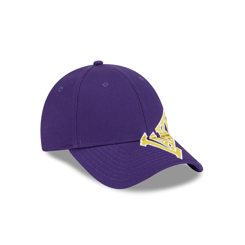 New Era قبعة LOS ANGELES LAKERS 9FORTY — بنفسجي — صورة 3