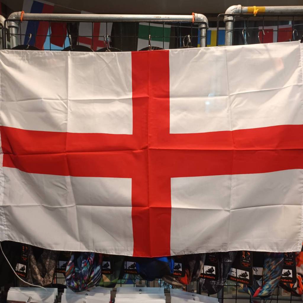 ENGLAND อังกฤษ ธง เบอร์6 60x90cm เบอร์8 80x120cm Tec40store ไรท์สาระกับครูแว่น #ธงนานาชาติtec40