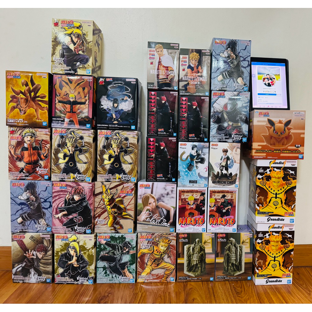 Banpresto Naruto Crane game ตัวซ้ำ ไม่รวมฐานใส