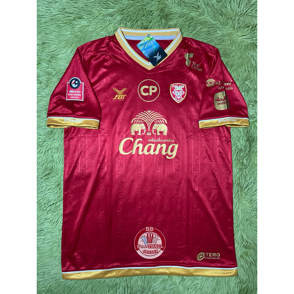 เสื้อเหย้าโปลิศ เทโร 2022/23 ฟูลออปชั่นธีรเทพ วิโนทัย(ฤดูกาลสุดท้ายก่อนแขวนสตั๊ด)