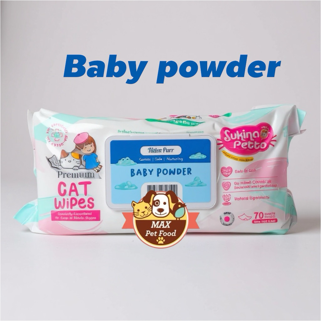 Sukina Petto Pets Wipes ผ้าเปียก สำหรับสัตว์เลี้ยง ราคา ถูกที่สุด ดีลบีเคเค แกลเลอรีภาพที่ 8