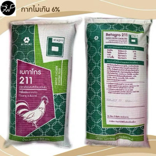 (ยกกระสอบ 20-30 กก.)อาหารไก่พื้นเมือง เบทาโกร 211 โปรตีน 20%…