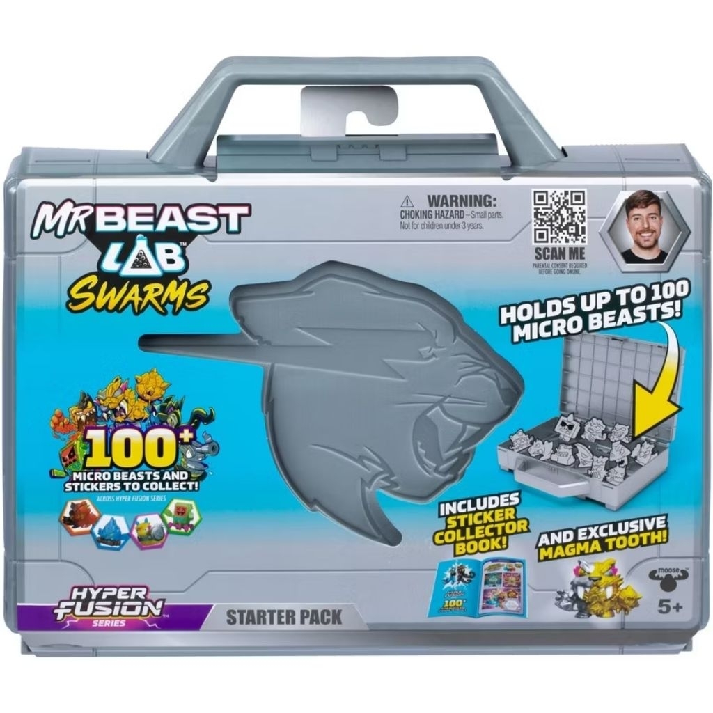 กระเป๋าสะสม Mr.Beast Starter Pack (นำเข้าจากออสเตรเลีย)
