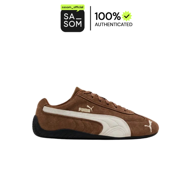 Puma Speedcat OG Haute Coffee Frosted Ivory (Gold Tongue Logo) | ของแท้ ตรวจสอบโดย SASOM