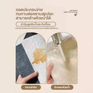 แผ่นลับเล็บแมว ป้องกันรอยขีดข่วน มีกาวในตัว สำหรับติดผนัง แผ่นแมวปีน พรมลับเล็บแมว สำหรับติดผนัง