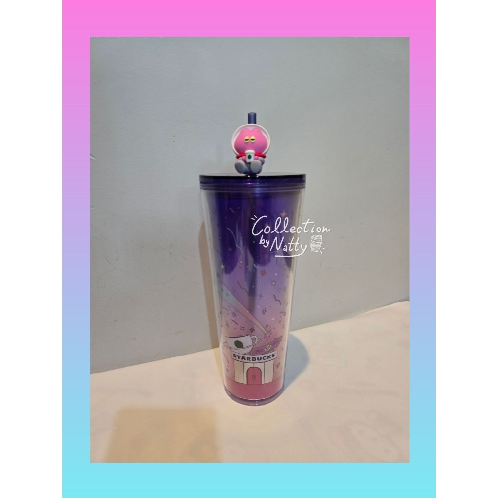 Starbucks First Space Shop w/s Traw Topper Cold Cup