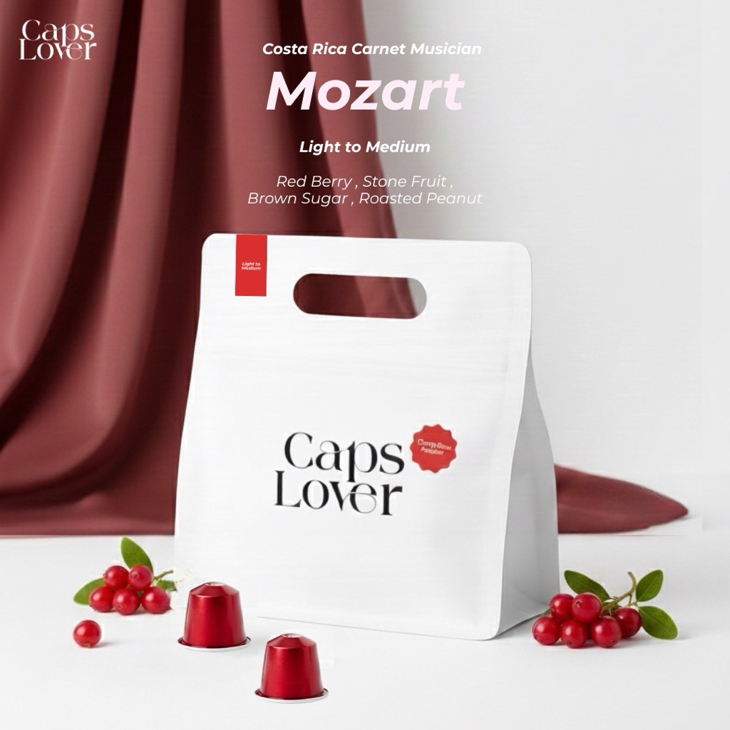 Mozart ( Light to Medium ) | coffee capsules
