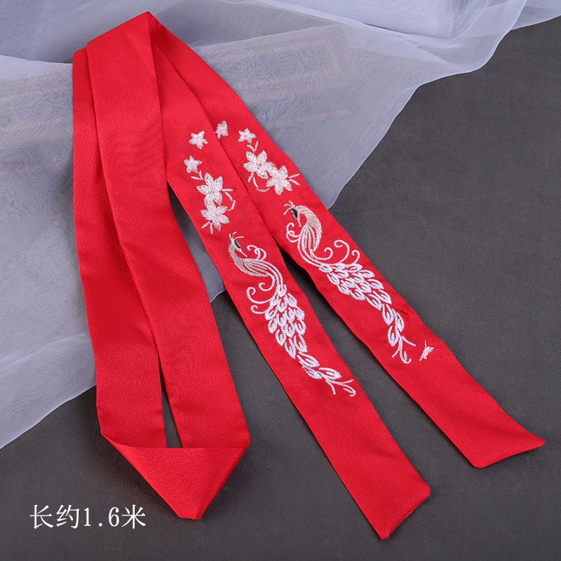 ผ้าผูกผม ผ้าผูกผมงานปัก ผ้าผูกผมจีน ผ้าผูกผมสไตล์จีน Chinese Fashion Chinese Style สไตล์จีนโบราณ - รูปที่ 5