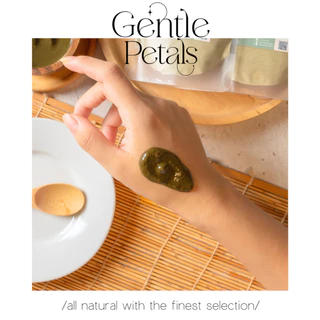 Gentle Petals ผงใบบัวบก พอกหน้า ขัดผิว| Centella Asiatica Powder Scrub
