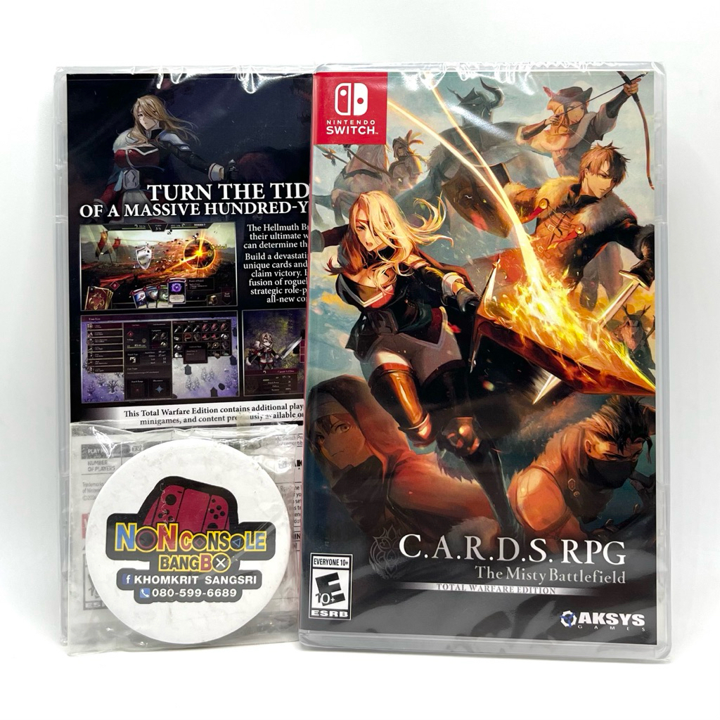 C.A.R.D.S RPG: The Misty Battlefield (PS5/NSW) JP-ENG