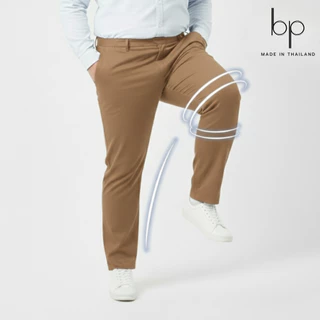 bp กางเกงสแล็คไซส์ใหญ่ เอว38-52 ผ้าCottonยืด ทรงกระบอกเล็ก สีดำ/กรม/เทา/ครีม/กากี