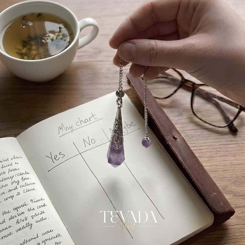 เพนดูลั่ม สร้อยคอหิน หินมงคล Healing Amethyst Pendulum Necklace หินแท้ บำบัดความเครียด พร้อมส่ง ราคา ถูกที่สุด ดีลบีเคเค แกลเลอรีภาพที่ 7