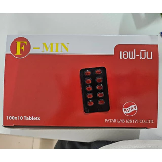 Folic F-min โฟลิค บำรุงเลือด พาร์ต้า-เอฟมิน อาหารเสริม